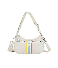 Aec Striped Shoulder Bag-LeSportsac New