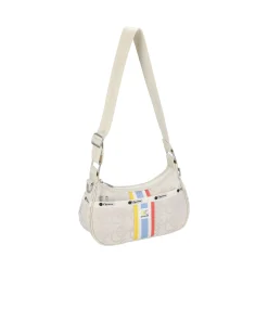 Aec Striped Shoulder Bag-LeSportsac New