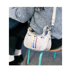 Aec Striped Shoulder Bag-LeSportsac New