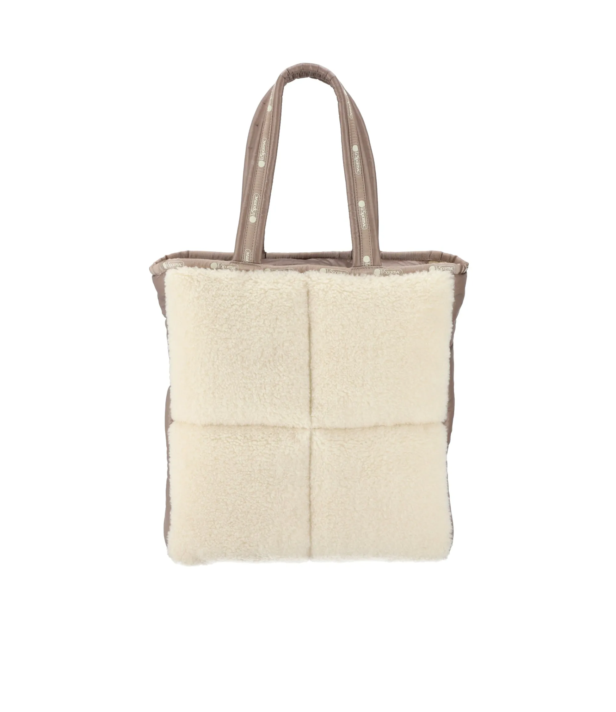 Puffy Sherpa Medium Tote-LeSportsac Clearance