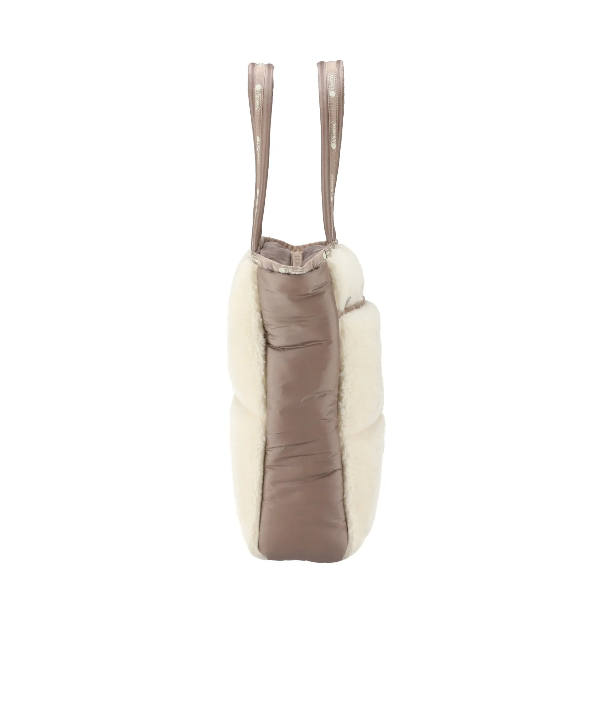 Puffy Sherpa Medium Tote-LeSportsac Clearance