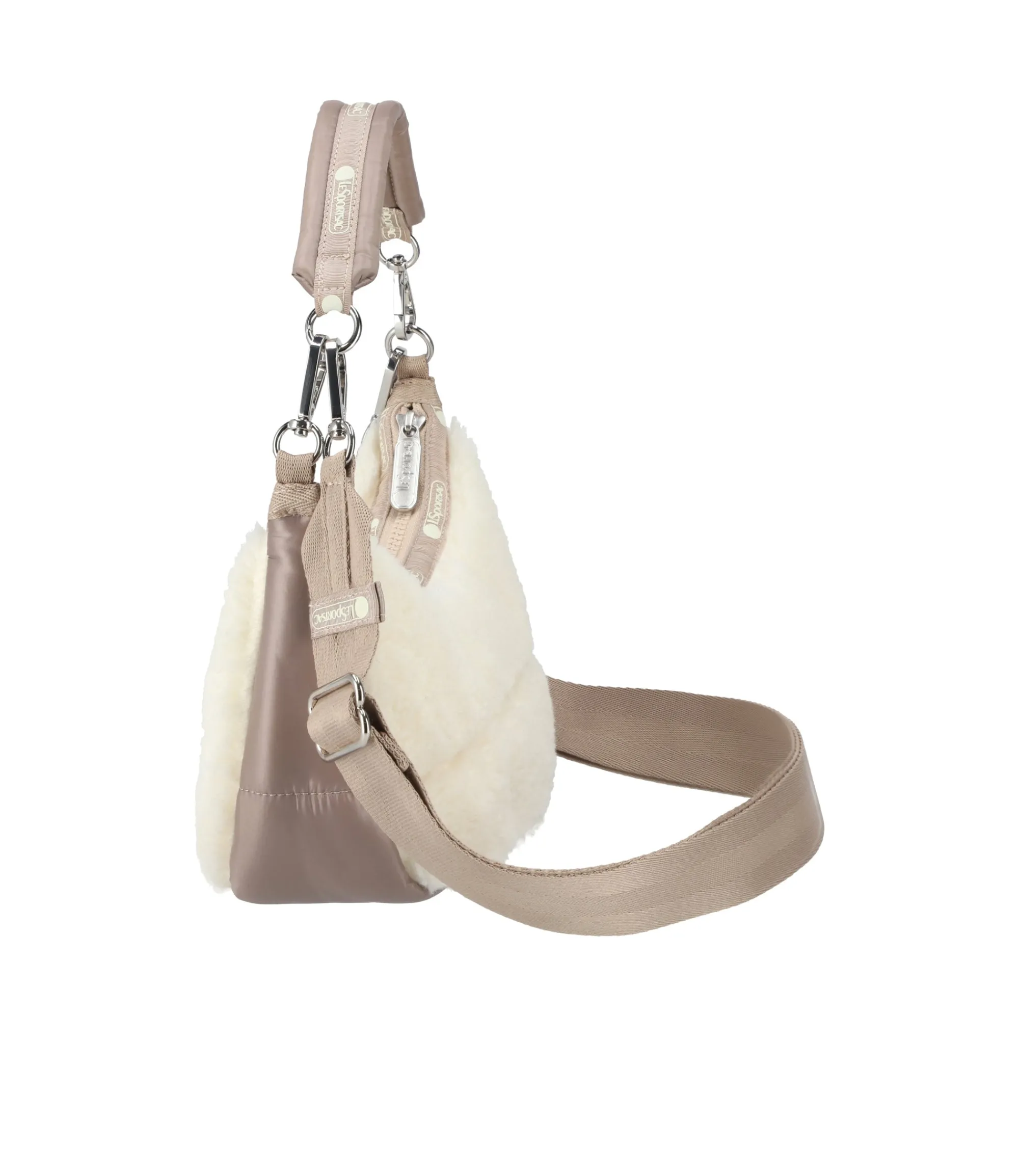 Puffy Sherpa Small Hobo-LeSportsac Cheap